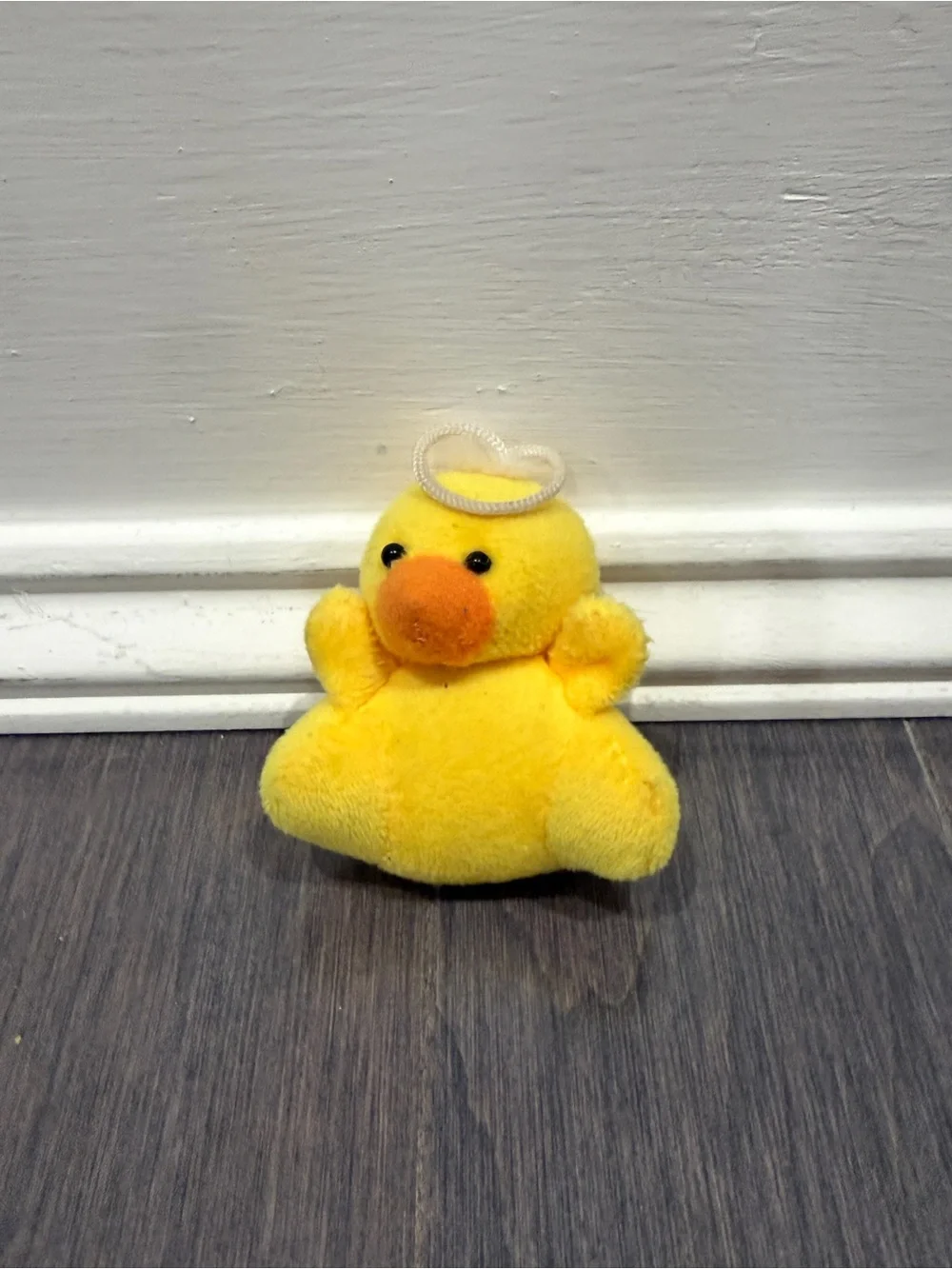 NWOT 2” in Yellow Plush Duck with Orange Beak Stuffed Animal